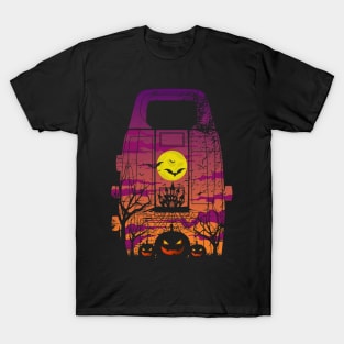 HALLOWEEN NIGHT IN TOTAL STATION T-Shirt